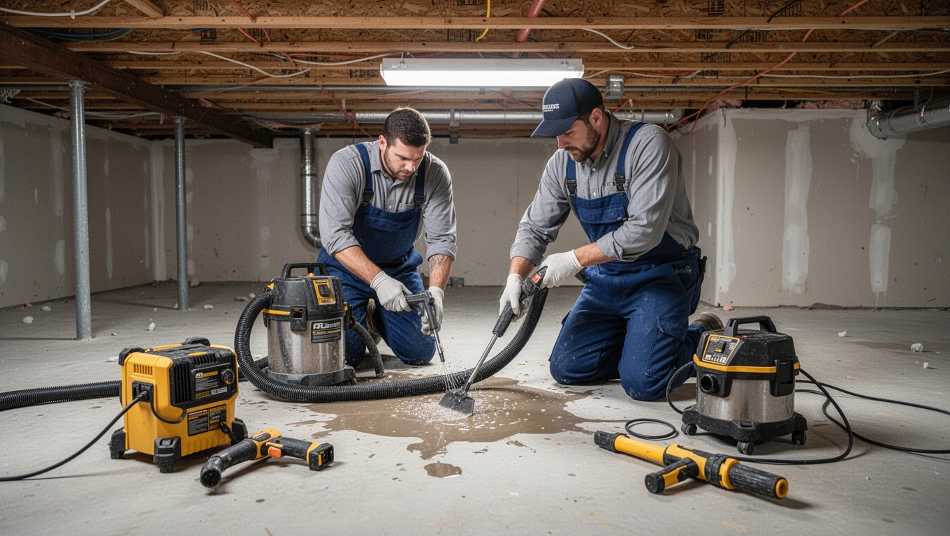 Crawl Space Water Removal